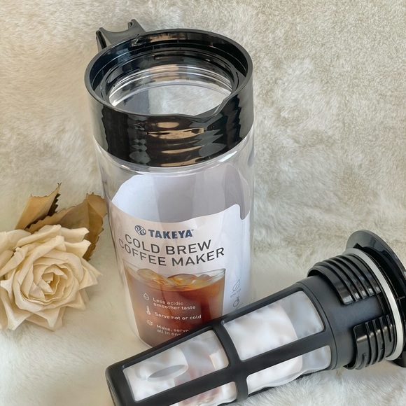 New with tag TAKEYA COLD BREW COFFEE MAKER Serve Hot/Cold Less acidic, smoother - Picture 6 of 6